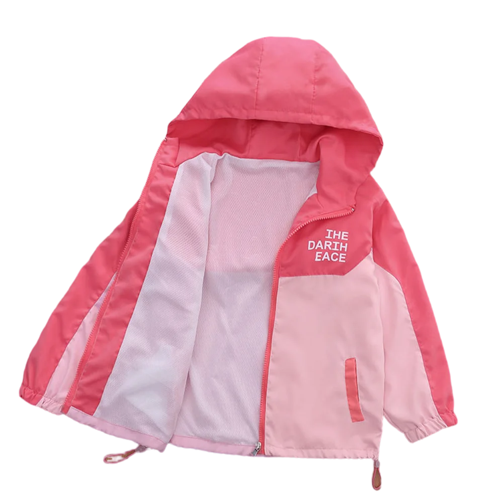 

Новинка 2023, Детская верхняя одежда, пальто для мальчиков и девочек, спортивные повседневные свободные куртки для подростков, уличный детский топ с капюшоном, наряды