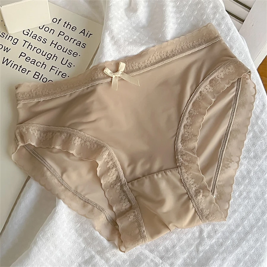 ملابس داخلية مثيرة من الدانتيل للنساء ، حرير ثلجي...