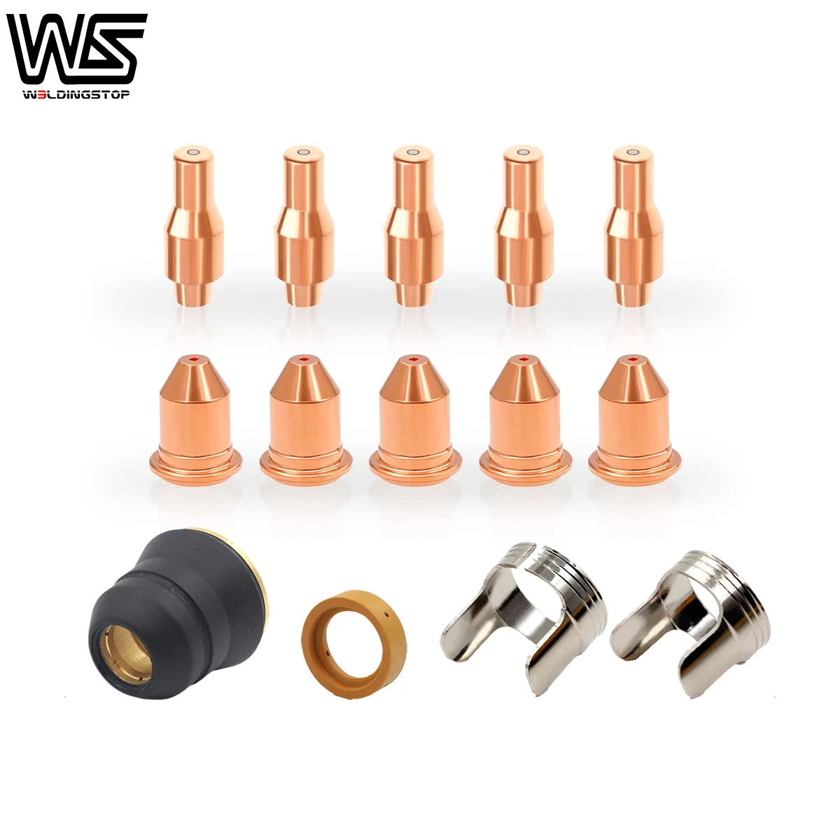 

Plasma 45 Kit Electrode 0.9mm 45A Nozzle 56576 56811 For Harbor Freight IPT40 IPE40 IPT45 Plasma45 Cutter Torch