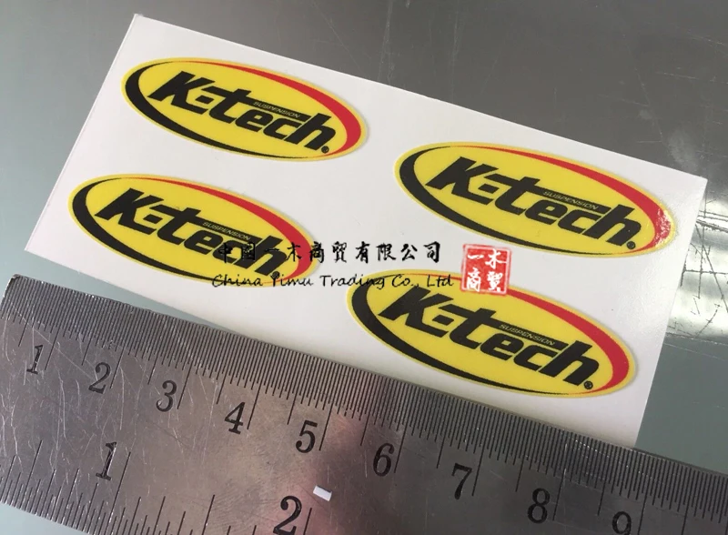 K-Tech Ktech K Tech Sospensione Forcella Adesivi Decalcomanie