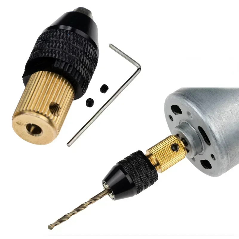 미니 드릴 척 맨드릴 카트리지 조각기 콜릿 척, 전기 모터 샤프트 고정장치 클램..