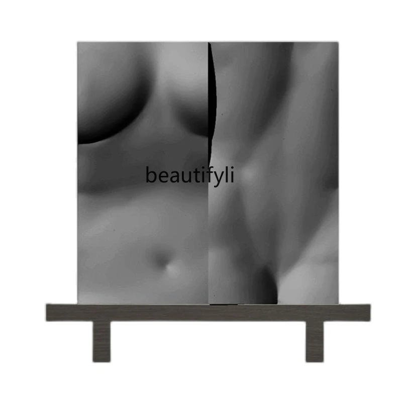 

Paint Entrance Cabinet Nordic Solid Wood Console Modern Sideboard Art Locker Complete Set