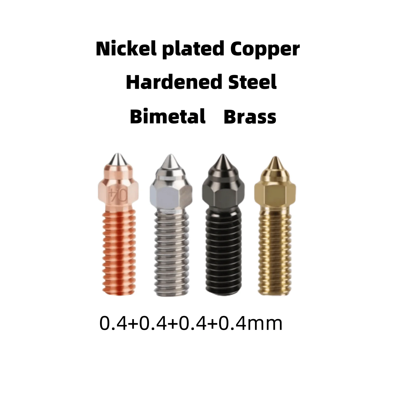 High-Performance Hotend Kit with Ceramic Heating Block for 3D Printers - 300°C Thermal Capacity