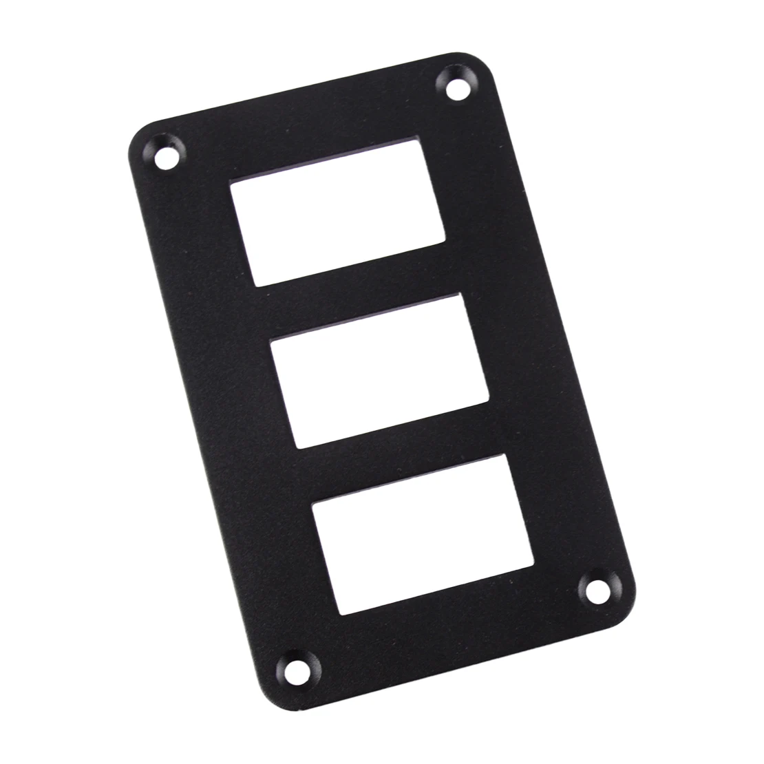 3 Gang Rocker Switch Frame Bracket Dash Mount Holder Housing Panel Universal Aluminum for Car Boat RV Motorcycle SUV ATV UTV