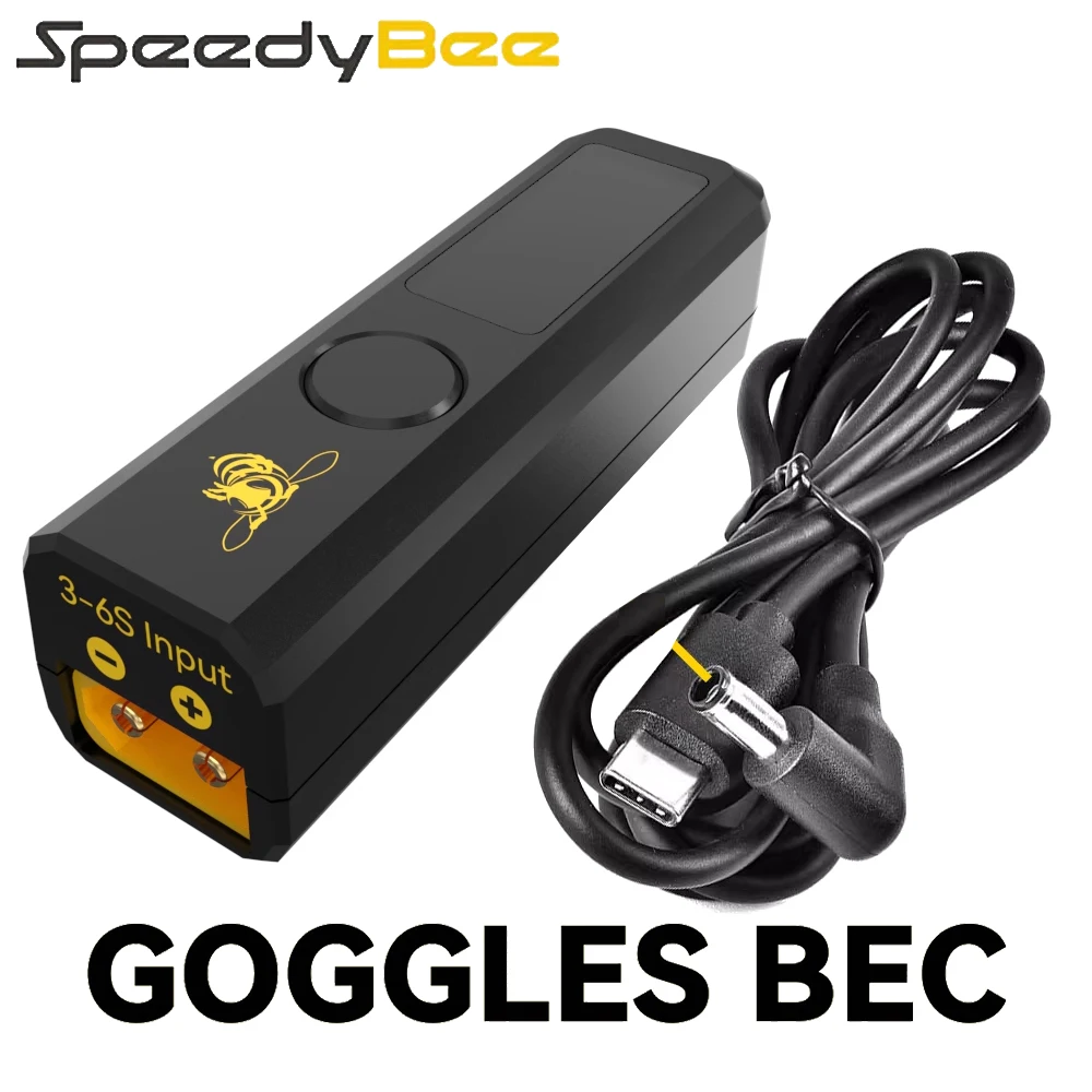 

Fpv Дрон RunCam SpeedyBee очки BEC 3-6S 20 Вт Быстрая зарядка для DJI очков 2/ V2 низкое напряжение сигнализация FPV Дрон Квадрокоптер