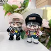 Baby clothes 10cm cotton doll clothes black and white forest set original attribute free handsome doll dressing 1