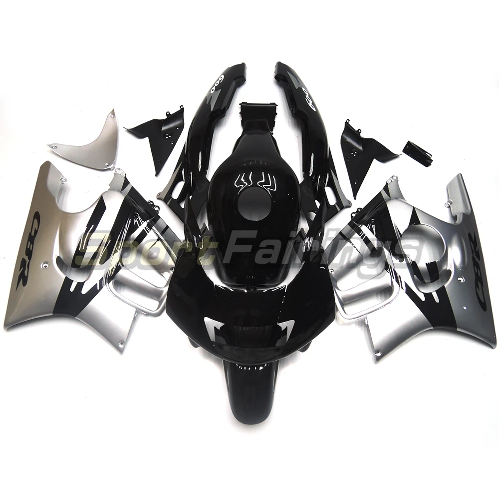 

Motorcycle Fairing Kit ABS Plastic Body Cowl Full Bodykit Black Accessories Fairings Kit For Honda CBR600 CBR 600 F3 1995 1996