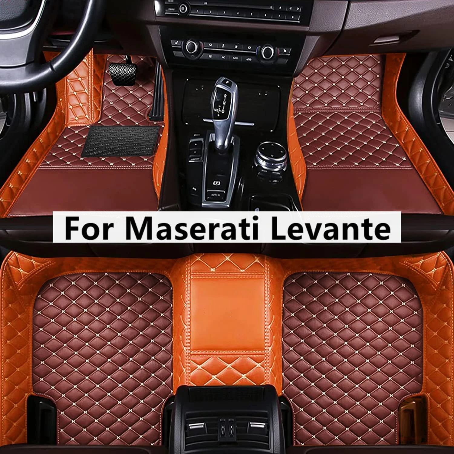 

Подходящие цвета автомобильные коврики под заказ для Maserati Levante, автомобильные аксессуары, коврик для ног