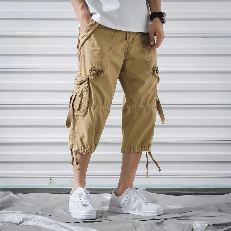 thumbnail image 1 of Pantalones cortos cargo para hombre, de camuflaje, para senderismo, por encima de la rodilla, ropa cómoda y popular, pantalones cortos de moda 2024 para hombre, novedad, 1 of 5