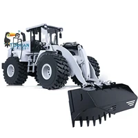 In Stock Metal 1/14 Hydraulic RC Loader WA470 DIY Car Toy ESC Motor Servo Lights Refitted 980l Model  TH18404 1