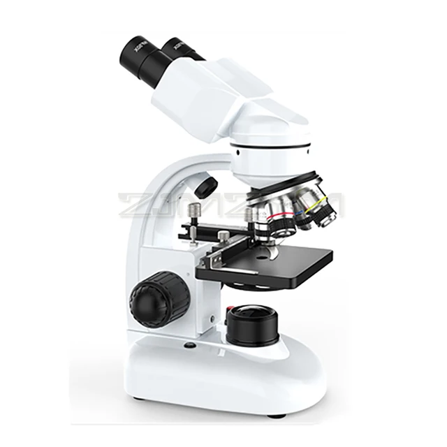 Zoom – Microscope biologique HD numérique à LED, composé de