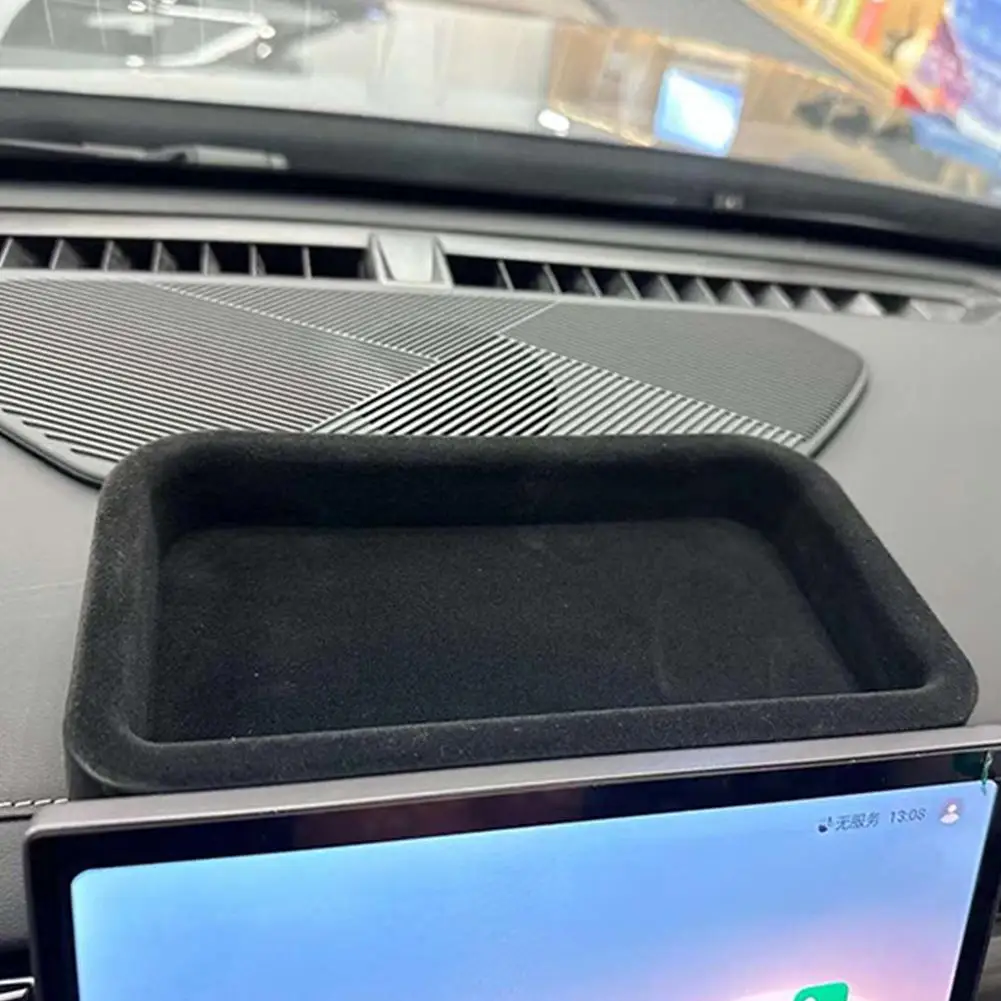 Car Armrest Storage Tray Console Organizer Box