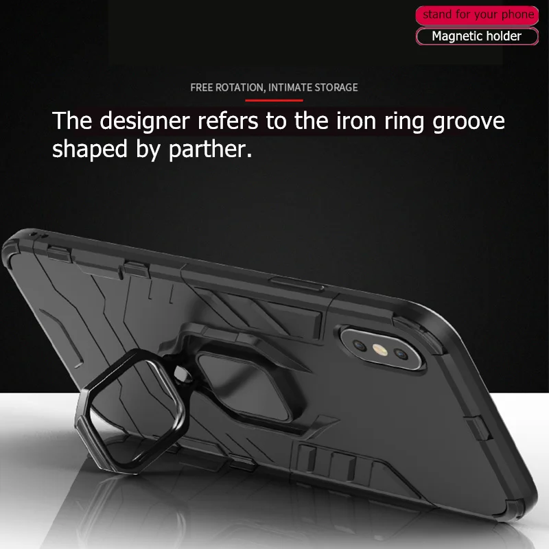 For Oppo Realme 7 5G Case Magnetic Suction Stand Full Cover For Realme 8i 7i 9i 7 8 Pro GT Neo 2 Case Cover For Realme 14 Pro+ — view 4