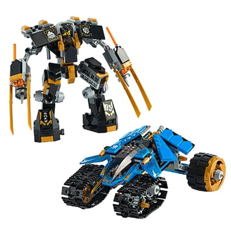 Thunder Raider Temple Ultra Golden Dragon Bausteine Ziegel Spielzeug als Weihnachtsgeschenk
