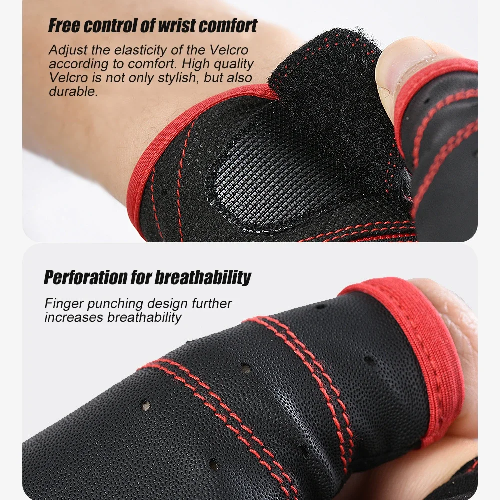 3 Cut Fingers Gloves Anti-Slip Fishing Glove Professional Finger Gloves Protector Unisex Elastic Band Glove for Outdoor Fishing