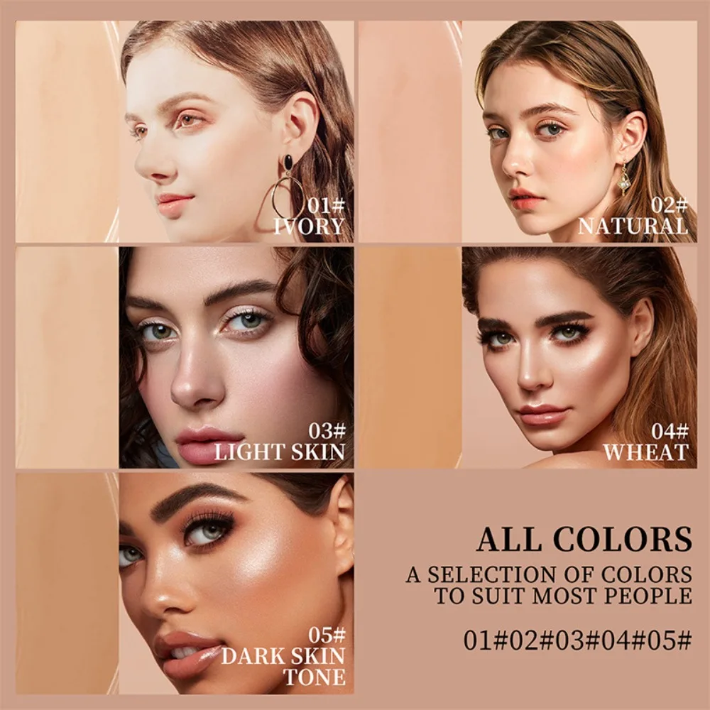 New Makeup Lasting Contour Stick Matte Waterproof Face Concealer Oil-control Lightweight Brighten Stick