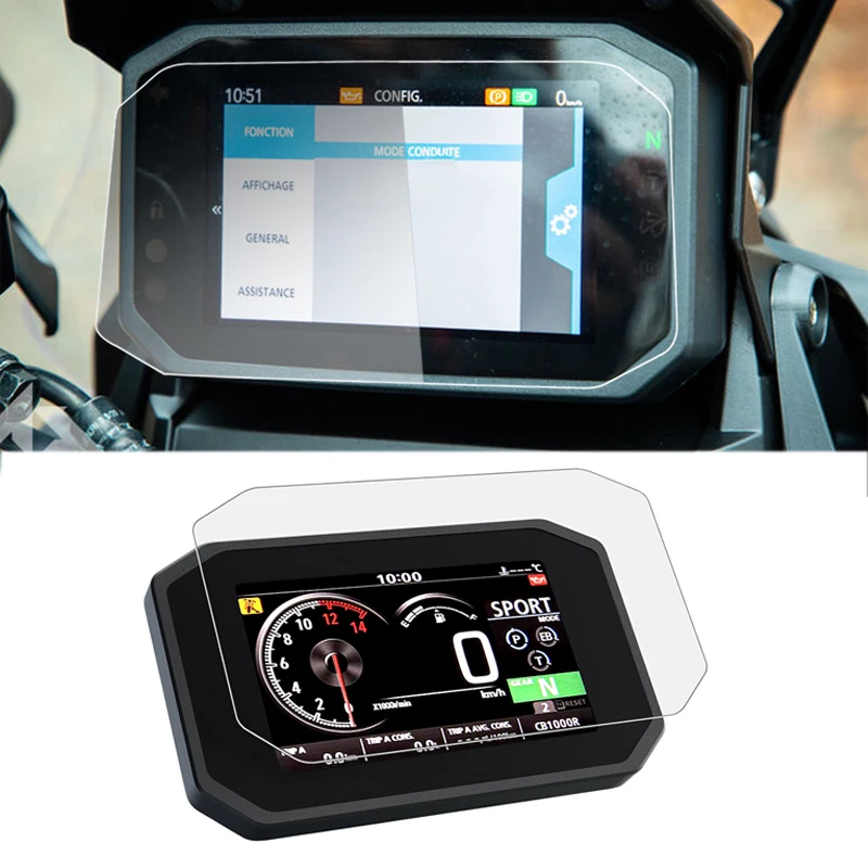 Motorcycle Screen Protector Motorcycle Scratch Cluster Screen Dashboard Protection Instrument Film For HONDA XADV-750