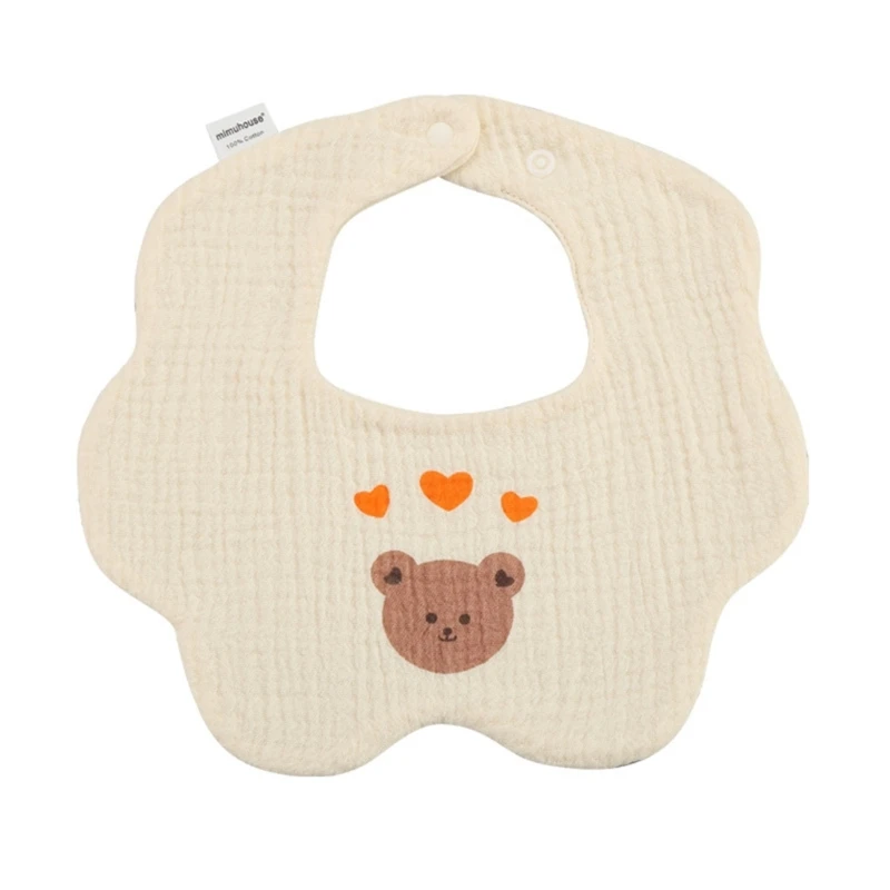 

Детские нагрудники, абсорбирующие хлопковые нагрудники для маленьких мальчиков и девочек, детские нагрудники для новорожденных для кормления и прорезывания зубов