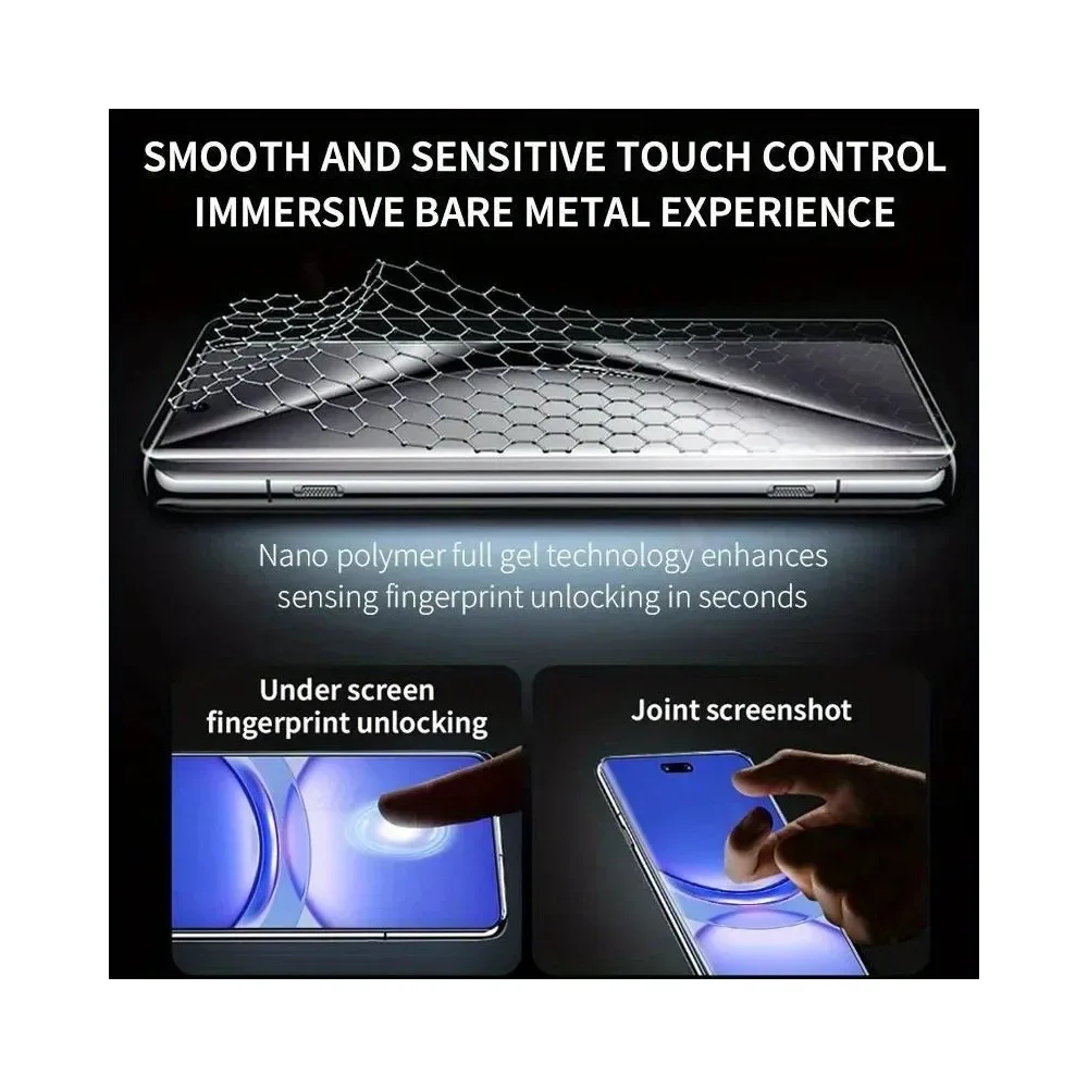 3PCS Hydrogel Film Soft Screen Protector - HD Clarity