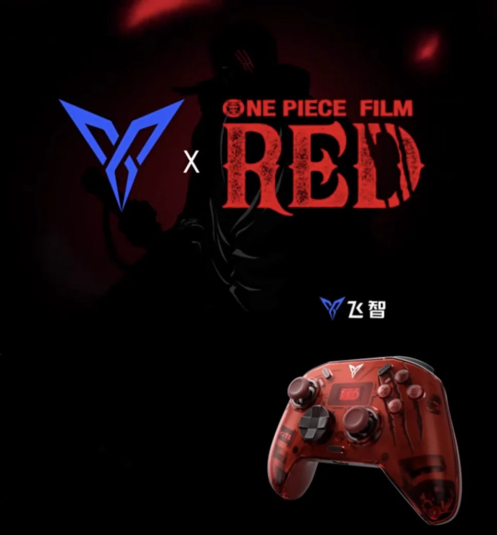 Flydigi Apex 3 One Piece Red Bluetooth Wireless Gamepad Force 
