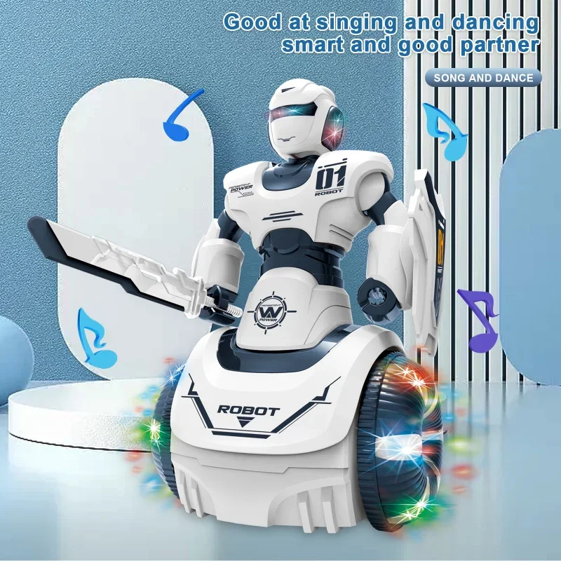 New Intelligent Early Education Robot Multifunctional Children's Toy Dance Remote Control Gesture Induction Children's Toy Gift 4