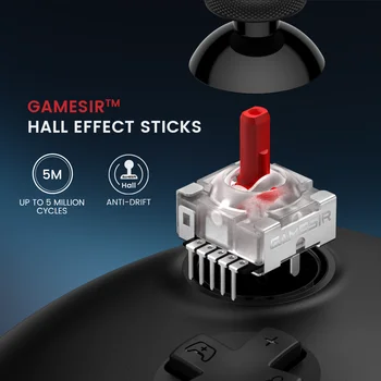 GameSir G7 HE Xbox Gaming Controller Hall Effect Gamepad for Xbox Series X, Xbox Series S, Xbox One, Steam and Windows PC 4