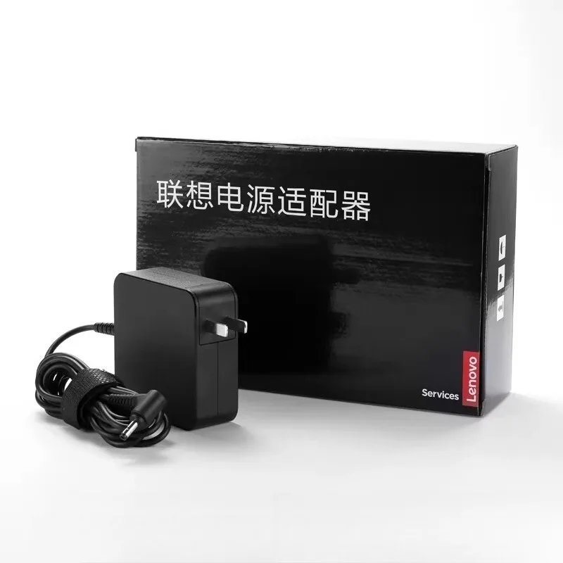 레노버 65W 20V-3.25A 노트북 전원 어댑터, 작고 얇고 둥근 입구, 2020/19/18 샤오신 에어 트렌드 7000-13/14/15용