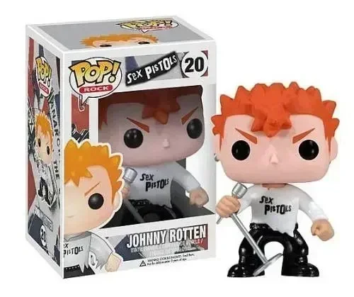 thumbnail image 5 of FUNKO POP ROCK Sex Pistols Johnny Rottrn 20# Sid Vicious 21# Steve Jones 32# Figuras de acción de juguete Colección de PVC Figura de vinilo Juguete, 5 of 5