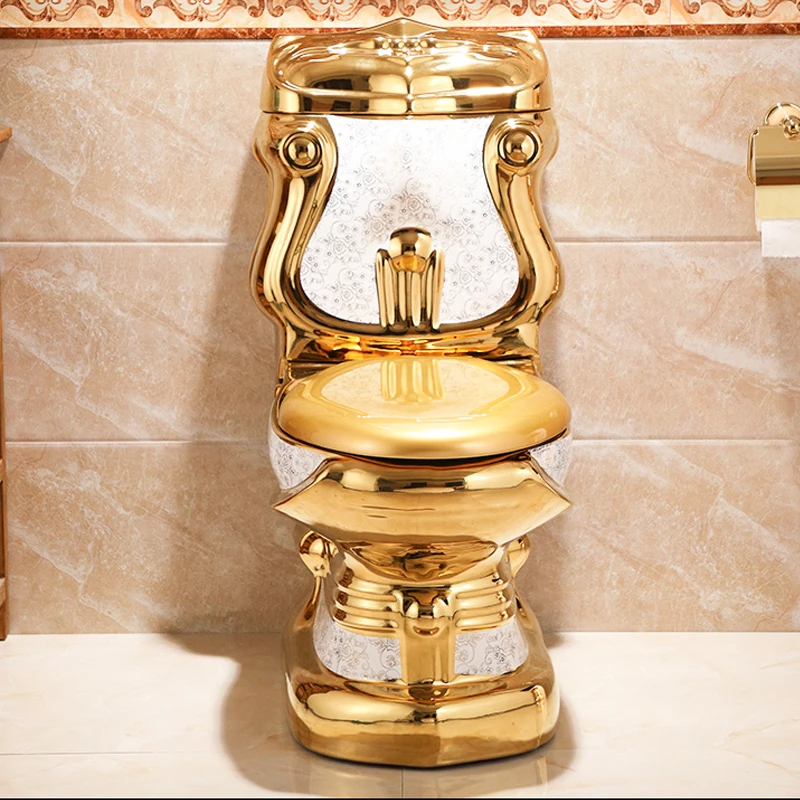 Chaozhou Factory Direct Price Washdown Siphonic Wc Ceramic One Piece Two  Pieces Color Gold Toilet For Sale - Buy Gold Toilet Quality Water Saving  European Wall … in 2023