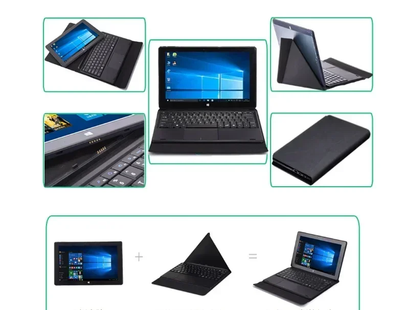 2022 original Windows 11 Tablets PC 2 In 1 10.1 Inch Notebook Intel Gemini Lake N4120  8GB RAM DDR4 128GB ROM WiFi HDMI Keyboard 5