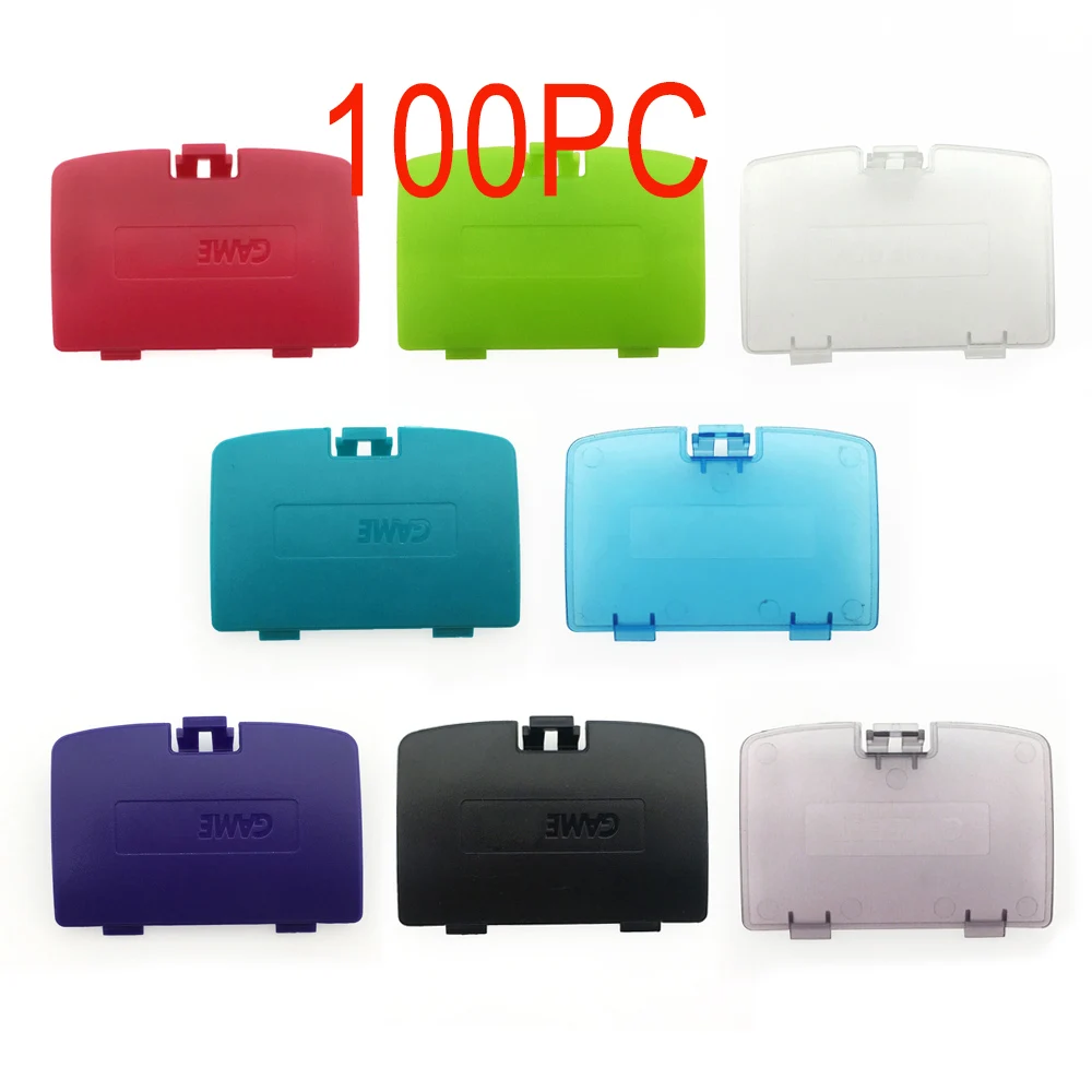

100PCS Multi Colors Replacement Battery Cover Lid Door For GameBoy Color GBC