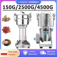 DIVEDEER 150/2500/4500G broyeur de céréales universel domestique broyeur de matériaux médicinaux 220V moulin à café à épices de grains 1