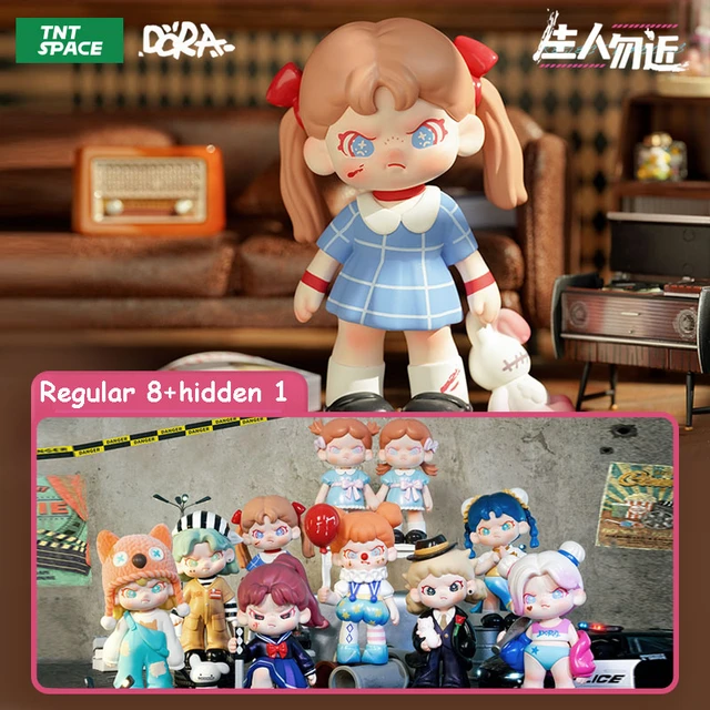 Kawaii Anime Action Figure Toys, Caixa Caja Surpresa, Bonecas