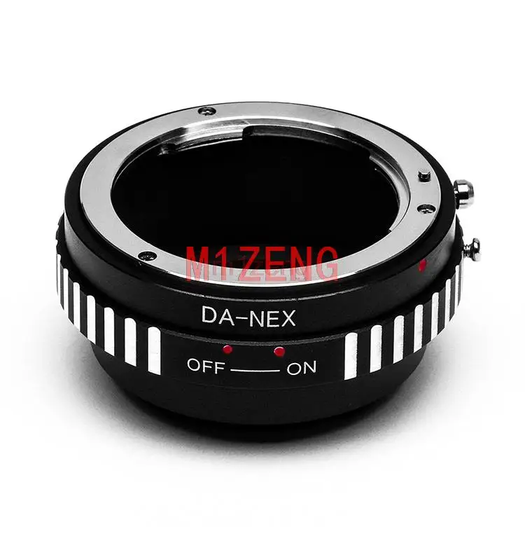 

DA-NEX adapter ring for PK k DA lens to sony E mount a5000 a6000 a6300 a6500 NEX5N/7/6 a7 a9 a7r a7s a7r2 a7r3 a7r4 A7R5 camera