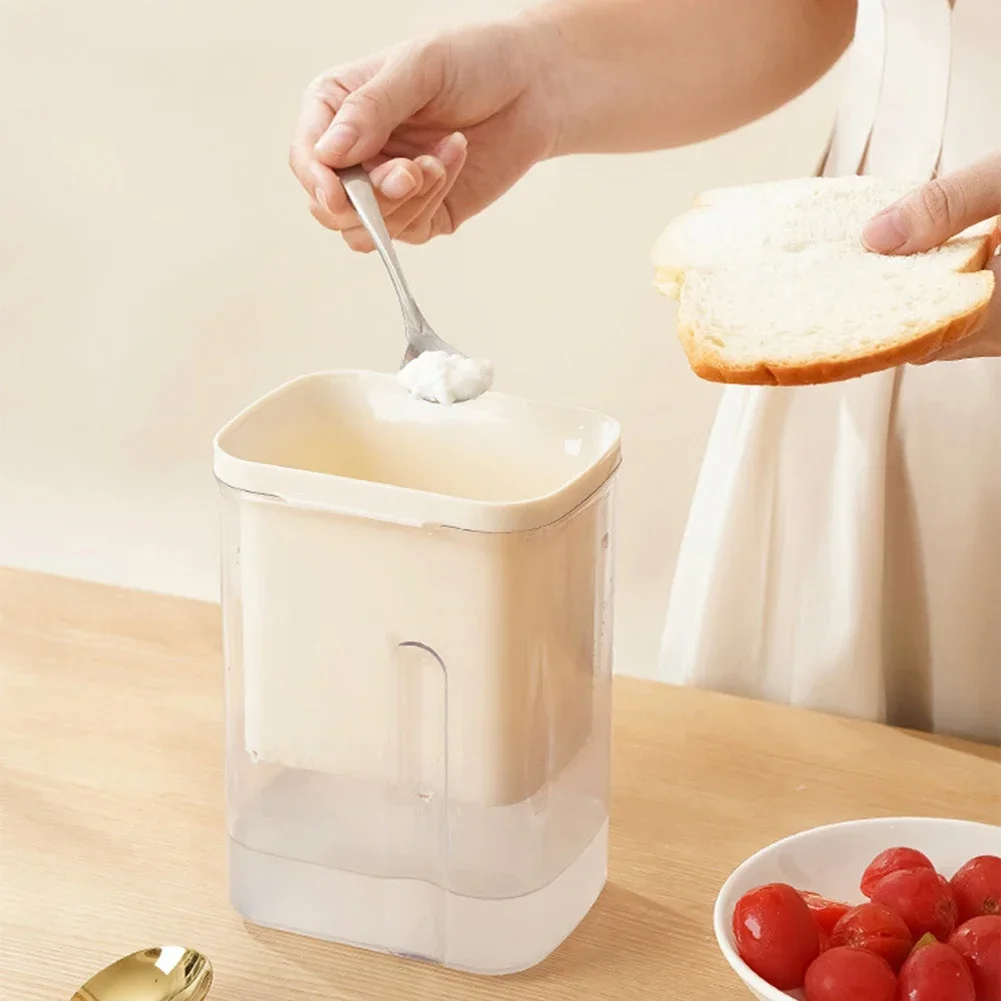 DIY High-density Greek Yogurt Filter Homemade Yogurt Cheese Filter Sieve For Extracting Whey and Separating Milk From Cheese 1Pc
