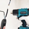 Heat Gun Cordless Hot Air Gun Industrial Handheld Electric Heat Gun Temperatures Adjustable Fit Makita 18V Battery no battery 6