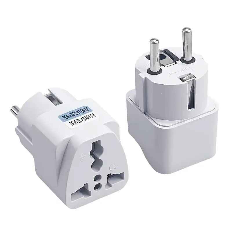 Universal Travel Plug Adapter | Compact Design for Global Use in US, EU, AU, and UK Sockets