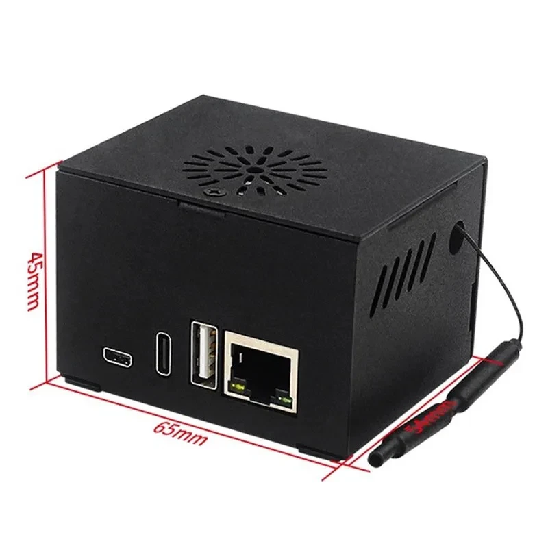 caixa de metal, Allwinner H618, 64 bits,
