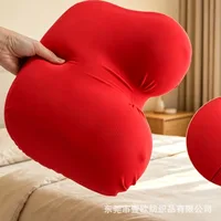 Coussin en mousse à mémoire de forme à récupération lente en forme de poitrine, drôle et original, cadeau relaxant pour hommes 3