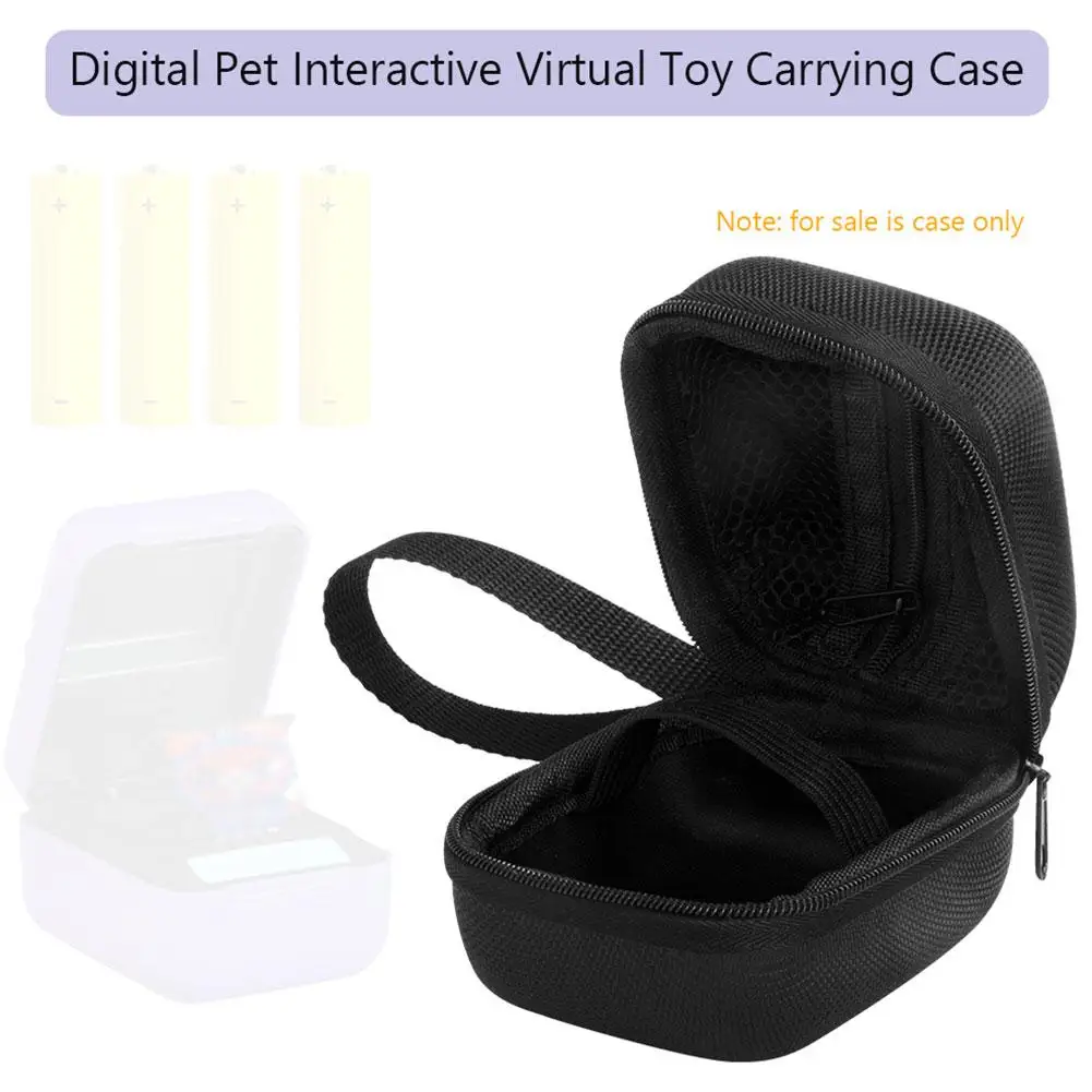 Nero Eva Hard Carry Per Bitzee Interactive Toy Digital Pet Game Console Storage Bag Custodia Protettiva Antiurto V4L4