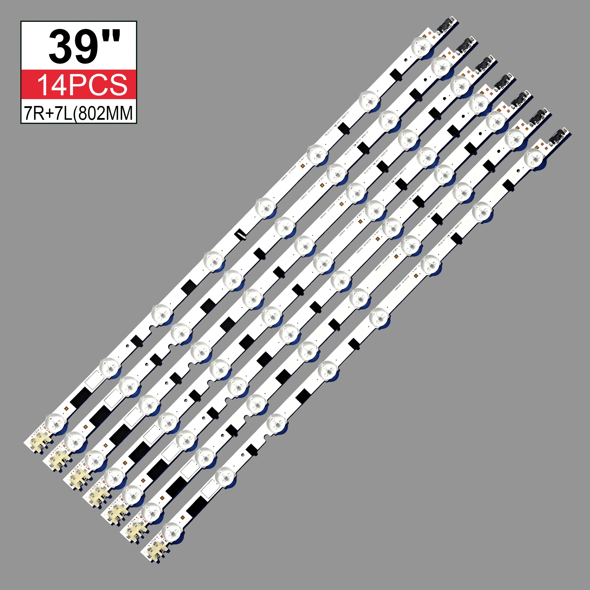 

LED Backlight strip For Sam-sung 39"TV UA39F5008AR UA39F5088AR CY-HF390BGAV2H 2013SVS39F D2GE-390SCA-R3 D2GE-390SCB-R3 UE39F5000