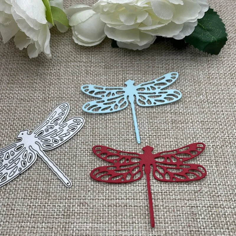 

Dragonfly decoration Metal Cutting Dies Stencils For DIY Scrapbooking Decorative Embossing Handcraft Die Cutting Template Mold