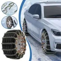 Car Tire Winter Snow Chains Width 175-265mm Snow Mud Sand Tyre Chains Winter Outdoor Emergency Tools Tire Anti-skid Chains
