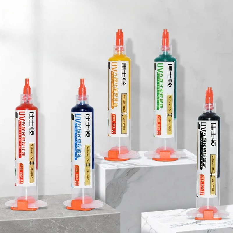 

10cc UV Curing Solder Mask Ink for PCB BGA Circuit Board Insulating Protect Soldering Oil Welding Repair Tool