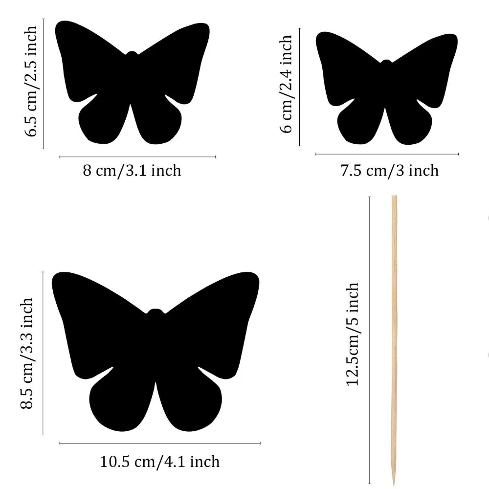 Рисунок 2 - закладки-бабочки для книг