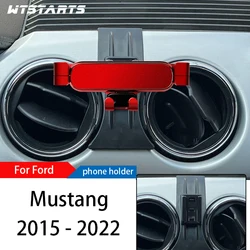Adjustable Car Phone Holder Mount Stand - Sleek Interior Accessory for Convenient GPS Navigation (Mustang 2015 - 2022)