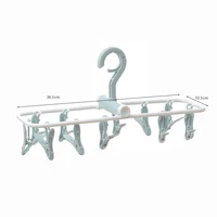 12 Sock Clip Multifunctional Sock Drying Clip Cloth Hanger Household Sock Drying Clip 2