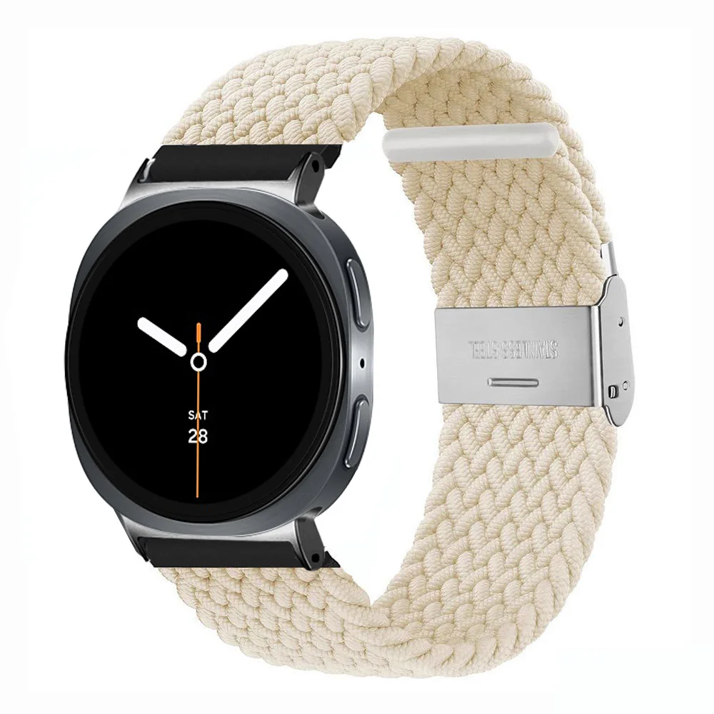 Premium Woven Nylon Strap with Stainless Steel Buckle