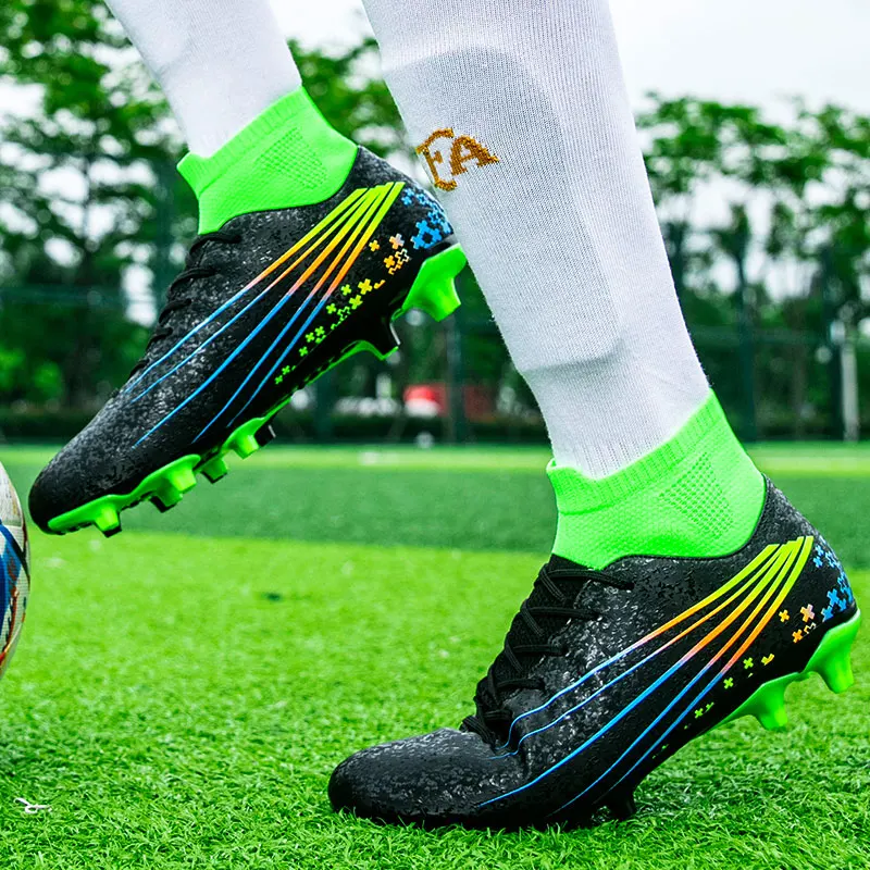 Big Size 35-47 High Top Baseball Shoes Comfortable Baseball Training Shoes Non Slip Long Spiked Sneakers Outdoor Sports
