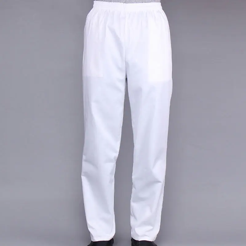 Chef Pants Food Service Chef uniforms pants kitchen cooker work clothes hotel restaurant bakery Breathable Printed pants catering trousers